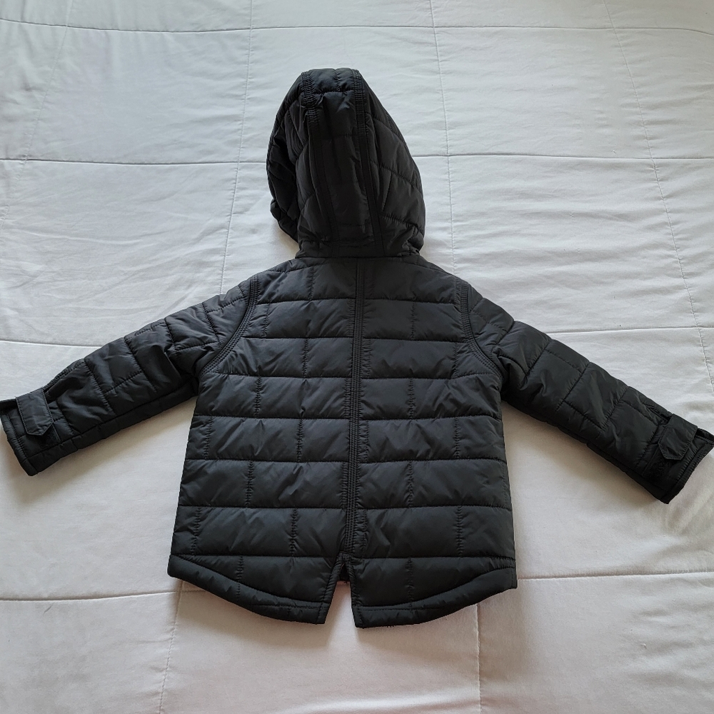 Carhartt Amoret Quilted Jacket Rain Defender Puffer Coat in Black & Pink, 24m - Picture 3 of 11